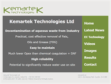 Tablet Screenshot of kemartek.com